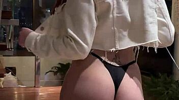 beautiful latina neighbor masturbates in lingerie