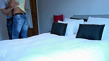 Indian prostitute encounters a hot stepmother in an intimate moment