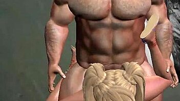 handsome hunk heyward tackles new neighborhood wife with big tits and monster cock cumshot