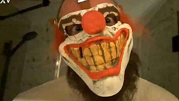 Pissy The Clown: Tattooed Submissive in Shower Roleplay with Lover, Domination and Humiliation