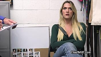 Hot Milf Caught Stealing, Punished Hard!