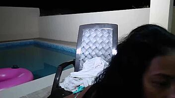 maxine loves swimming with big tits and ass