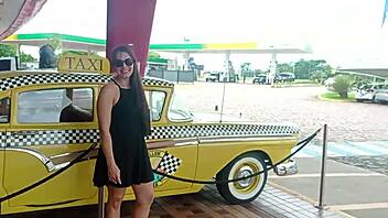 Girlfriend Loses Bet, Masturbates In Restaurant, Naked On Street