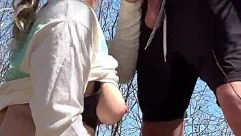 Caught Fucking In The Forest With Intense Emotions