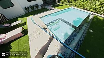 Vr Bangers Teen Xxlayna Marie Fucks And Cums With A Pool Guy To Punish Her Ex Hd Porn