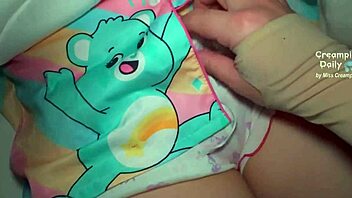 Waking Daughter's Friend for Tight Pussy Fucking in the Night.