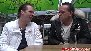 stunning dutch tourist adam gets pussy licked in 69 with blowjob and cum!