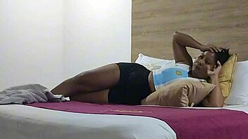 Step-Aunt's Rimjob and Doggy with Young Whore in USA.