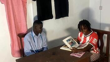 In the fake tailor shop, I let him fuck me with his big dick to finish my work