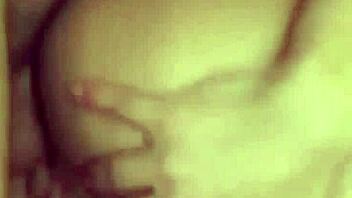 Busty blonde bree enjoys a hard cock in her tight ass.