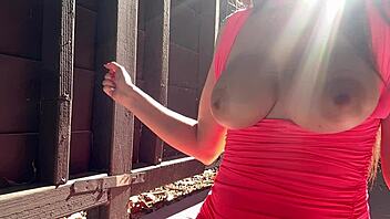 want to see artemisia love's big tits bouncing solo?