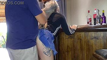 look at that cute blonde teen 18+ bending over for big dick! so hot!