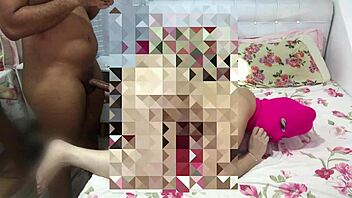 Black guy eats tight latina pussy