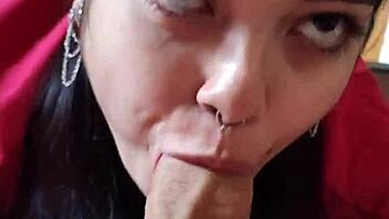 Debora Prado Sucking Cock in the Morning for Good Day