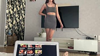 big booty babe takes it deep in pov teen 18+ cowgirl