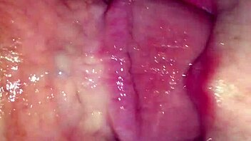 I give a sloppy POV blowjob closeup at home. The homemade scene captures every detail.