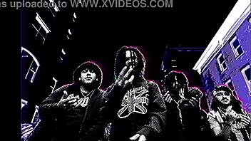 Light music accompanies rough sex scene.