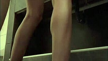 Rica Latina amateur gets fucked super good in the bathroom, unable to hold back desire.