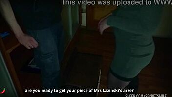 dangerous liaisons - mrs lazinski swallows cum after anal