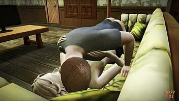 sleepy mother-in-law horny stepson ep 1 happy sims 😴😈