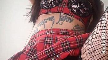 Rachel Miranda guides jerk off to cum in ass