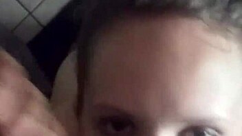 Lena starr gets cum blasted in her eye!