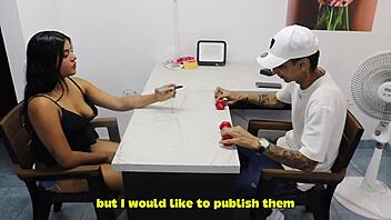 Entrevista de trabajo nataly quiere ser actriz porno y hara su primer casting para ser una actriz famosa