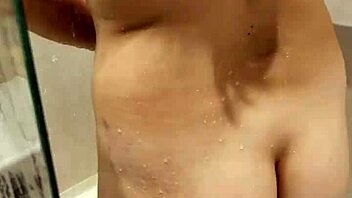 My step sister let me watch her shower, she loves being watched as voyeur