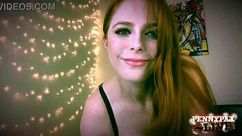 Watch teasing penny pax play with her huge bbc dildo