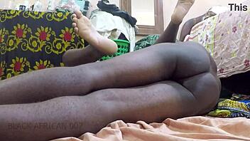 Wife gets anal on home floor