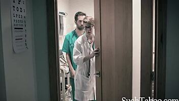 Perverted Doctor Gives Hot Teen Patient A Vaginal Probe - Arya Fae