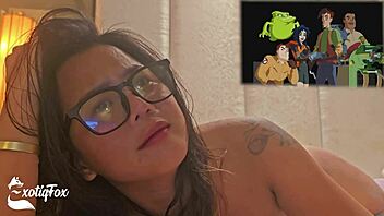 zone ghostbuster xxx reaction goon with me - exotiqfox gooner girl goonetter solo masturbation 😈