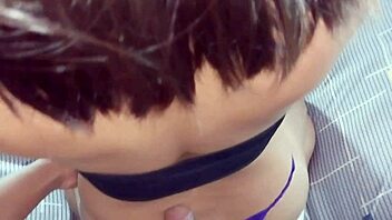 Friends Wife Rides Cock Until Creampie In Hairless Wet Pussy