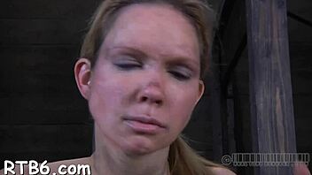 rough femdom fucks bondman hard!