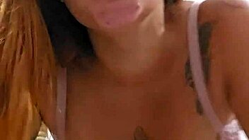 ever thought about getting a rough cock slap on the face as a young exhibitionist flashing in public?