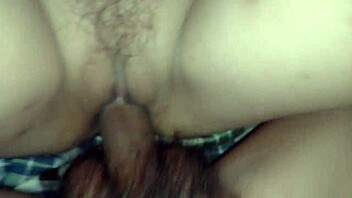 Pretty Pornstar's Shaved Pussy Slipping From Wet Cock Orgasm