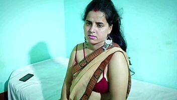 desi lucky boy fucks hot bhabhi instead of husband 😏