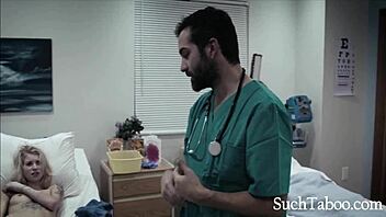 Perverted Doctor Gives Hot Teen Patient A Vaginal Probe - Arya Fae