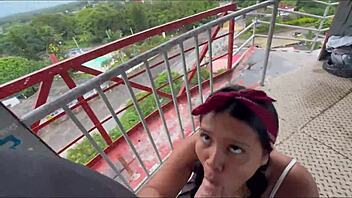 es el mejor video de sexo en publico que veras te recomiendo mirtar el final donde nos pillan