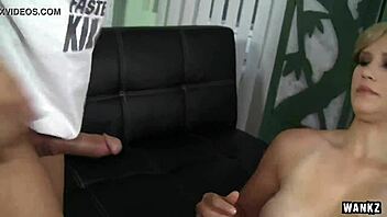 jessica brandy giving hot handjob