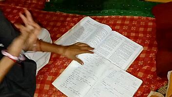 Teacher Feels Passion Fucking College Girl Student.