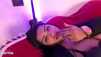 wow, nicoly's guided handjob with spit will make you cum!