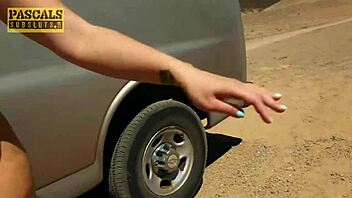 pascalssubsluts shows electra ryame bent over in rough doggystyle domination by master pascal