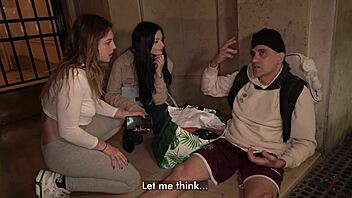 Coercing My Friend - She Fucked A Homeless Guy