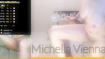 spy cam catches naughty teaser princess nasty aka michella vienna