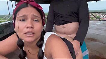 es el mejor video de sexo en publico que veras te recomiendo mirtar el final donde nos pillan