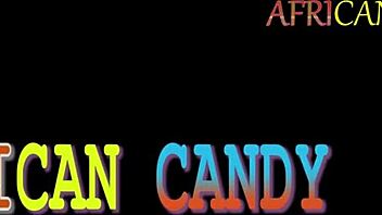 African Candy's soapy bathroom dildo masturbation session 😍