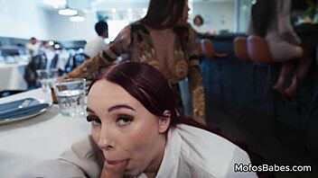 Scarlett Rose and Dakota Quinn suck huge dick with Peter Green in threesome.