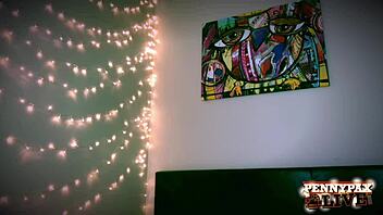 Watch teasing penny pax play with her huge bbc dildo