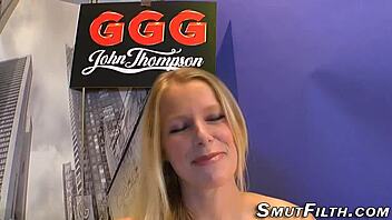 German Babe Gets Facial In Dp Action!